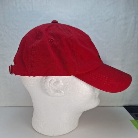 Cincinnati Bearcats Hat Cap Strap Back NCAA College Dad Hat Red Black Logo - Picture 5 of 9